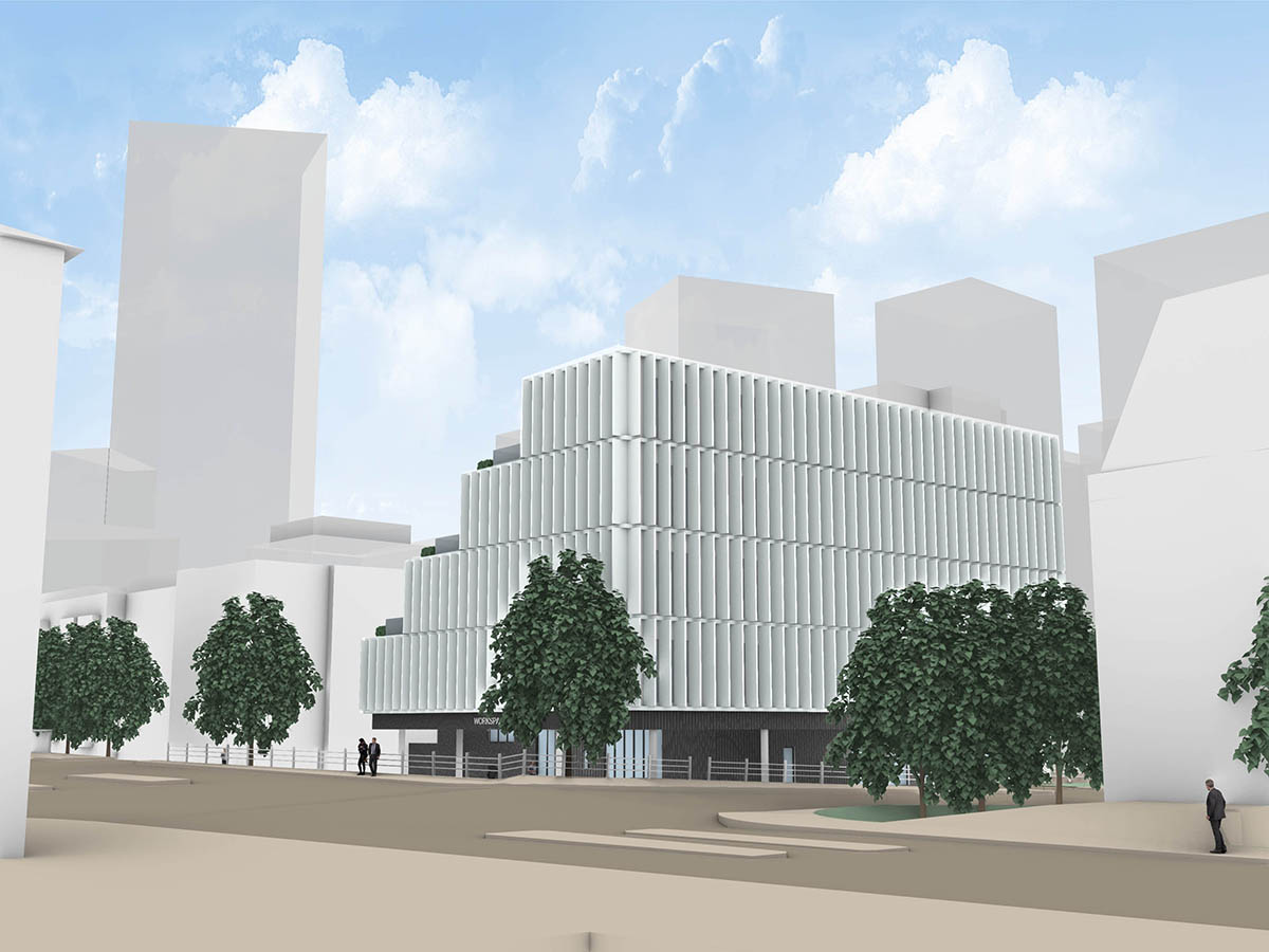 Multi-level light industrial workshops in Enfield