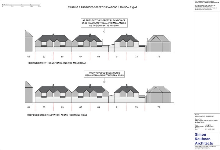 residential architect for house extensions in Barnet